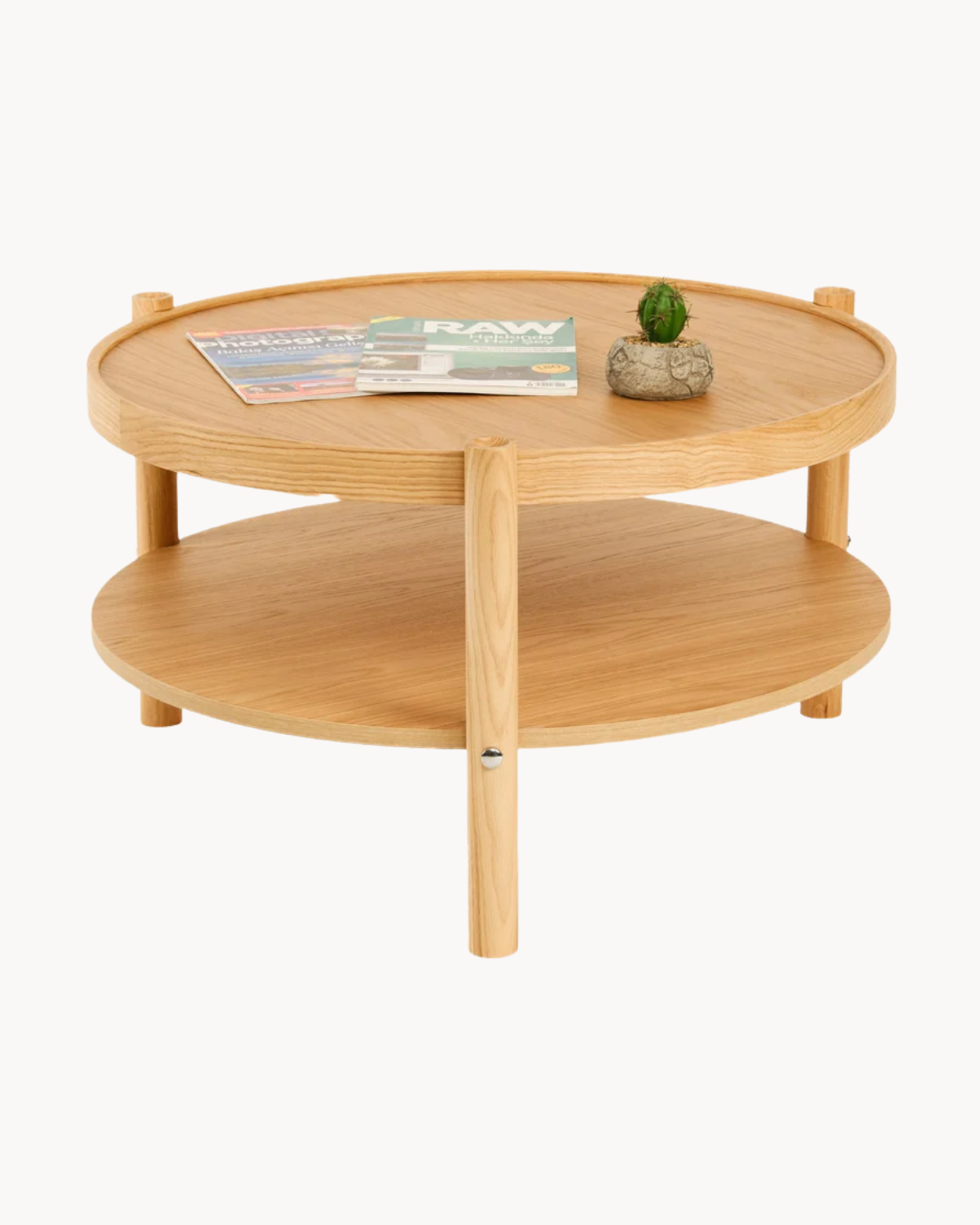 Lija Yuvarlak Orta Sehpa