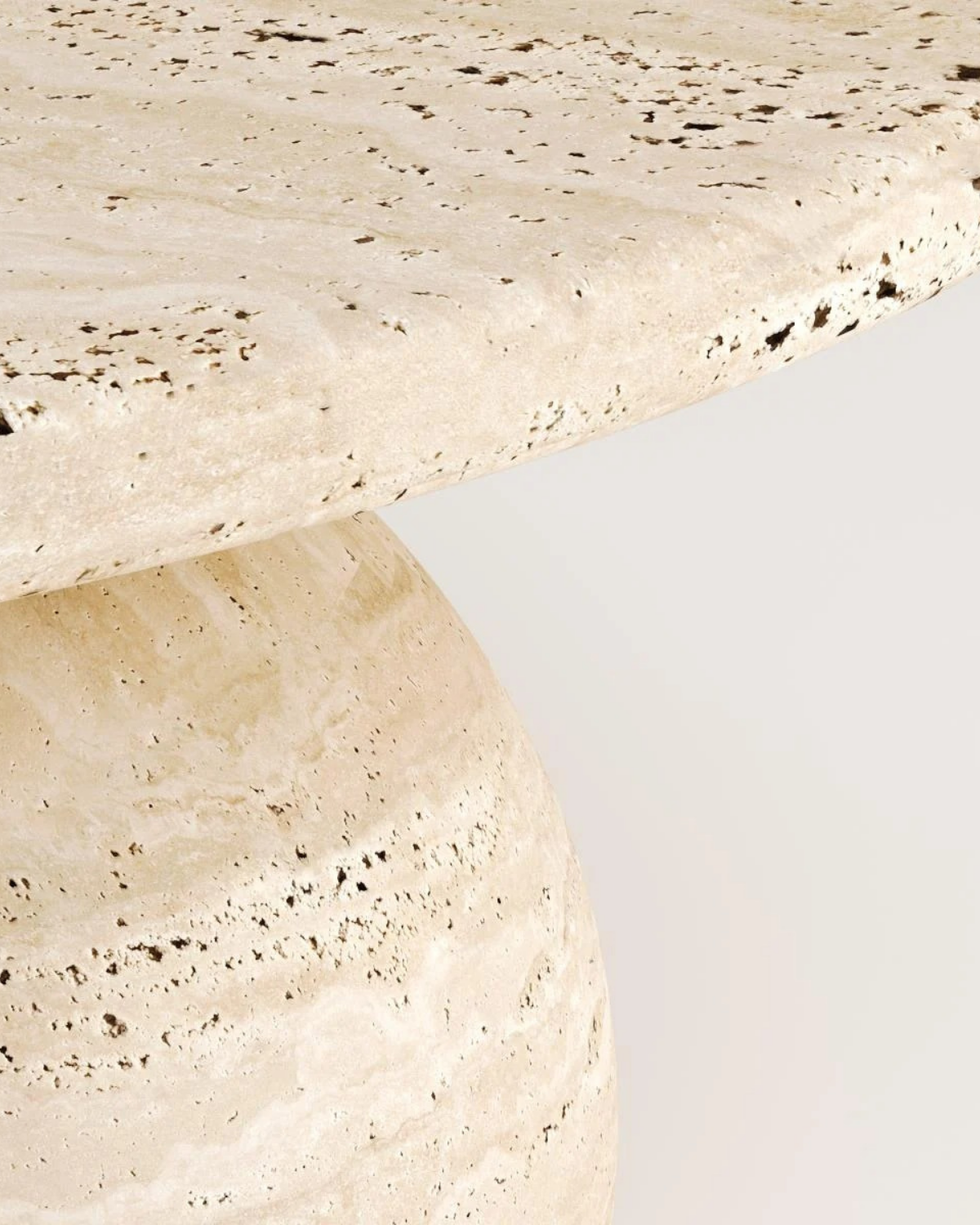 Lesley Traverten Sehpa