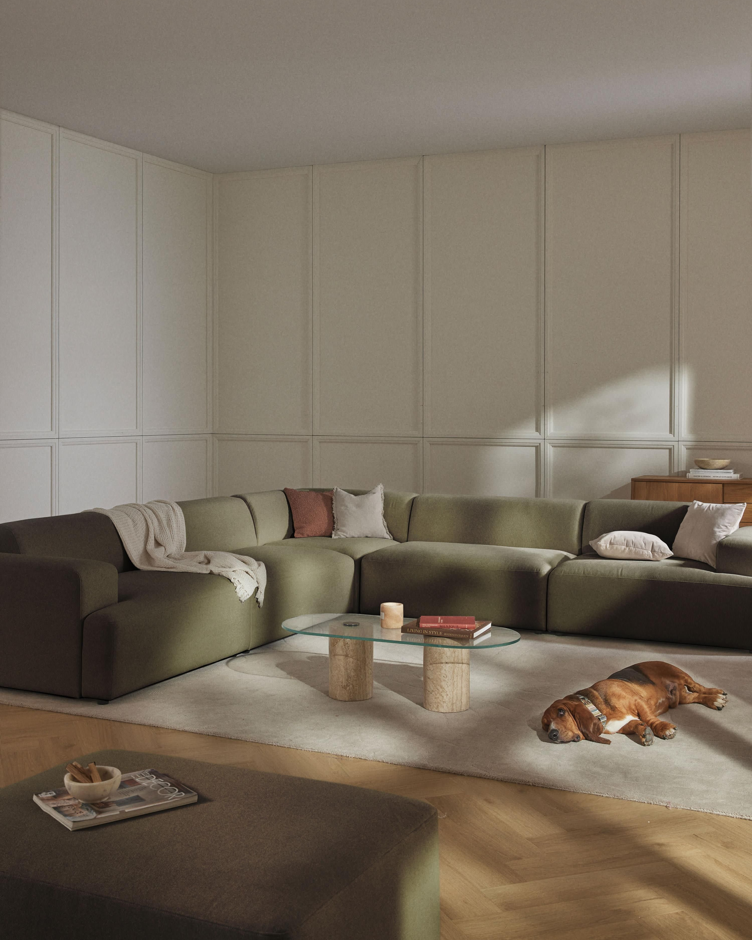 Moodi Beşli Köşe Koltuk